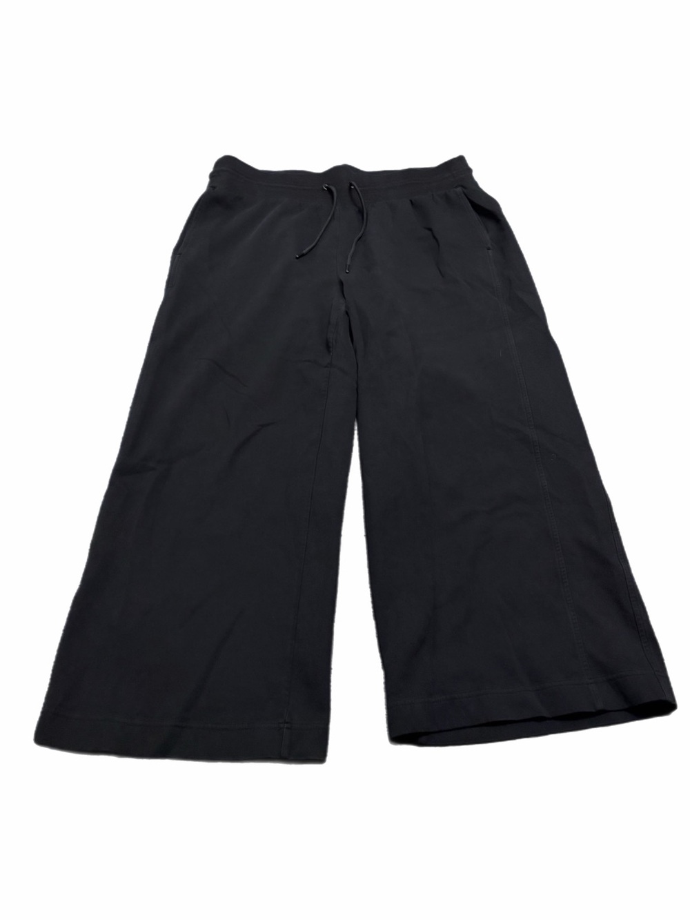 Old Navy Extra-High Waisted Dynamic Fleece Wide-Leg Sweatpants Black Jack 2X - Picture 3 of 8